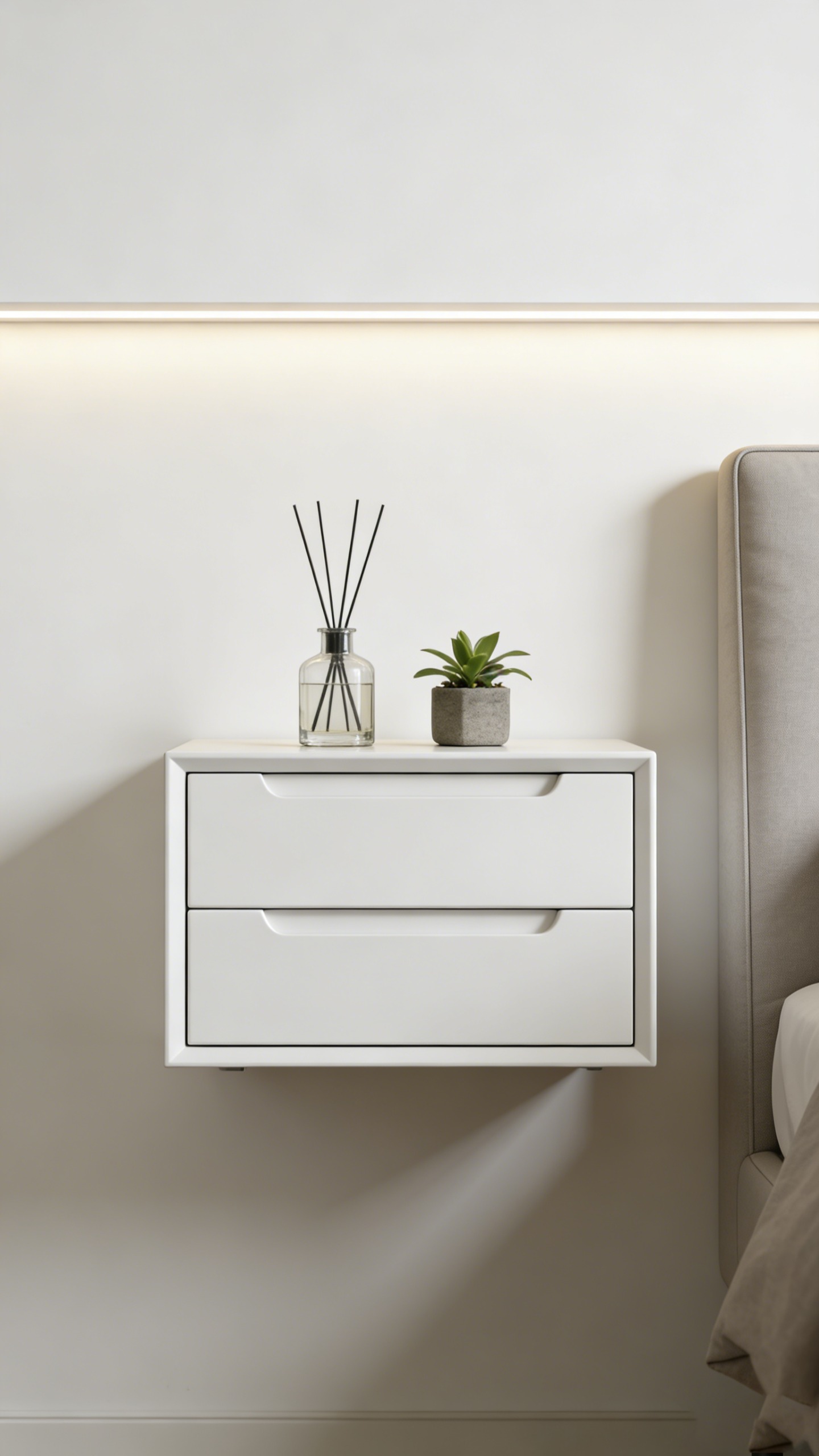 Comfortable Bedside Nook