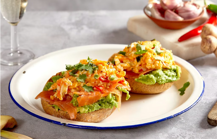 Smoked Salmon Breakfast Bagels